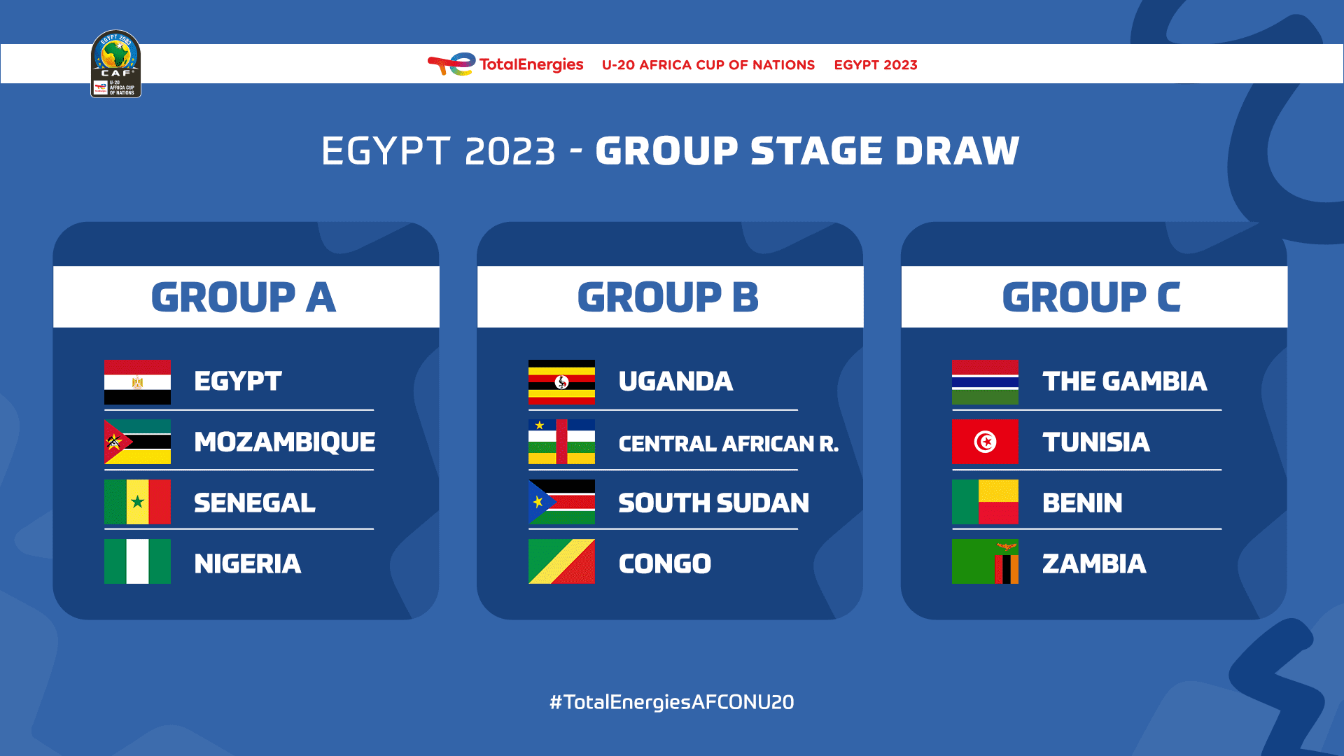 القنوات الناقلة لبطولة كأس أمم افريقيا للشباب مصر 2023 واحدة من أهم البطولات في افريقيا للشباب بمشاركة مصر و تونس عربيا تعرف علي قنوات
