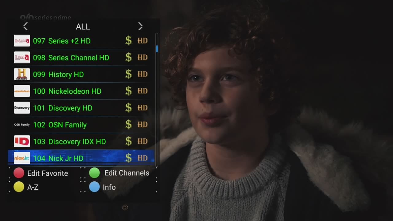 قائمة قنوات OSN التي تعمل علي سيرفر فوريفر بقمر نايل سات تعرف علي كل القنوات المفتوحة علي سيرفر فوريفر لباقة OSN علي نايل سات بالشيرنج